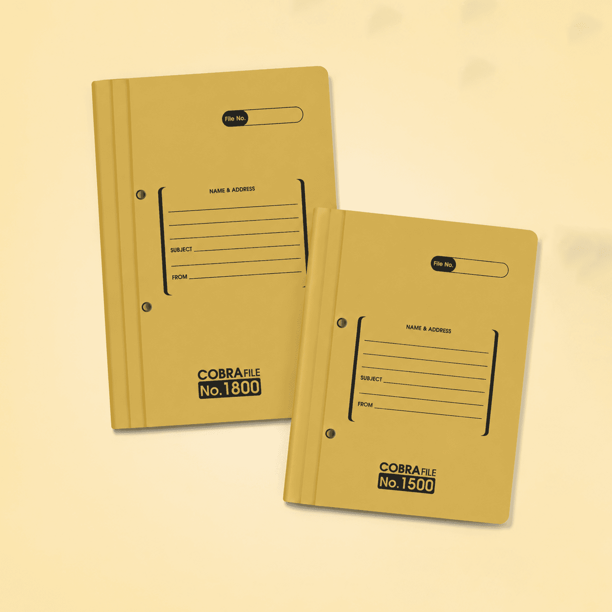 Cobra File No 1500 & 1800